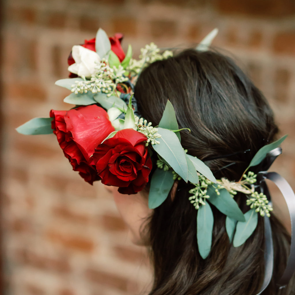 How to Make a Fresh Flower Crown - A Beautiful Mess